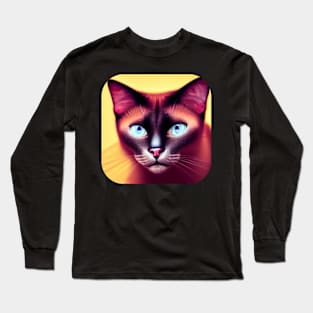 Siamese cat Long Sleeve T-Shirt